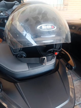 Casco Moto Shir Negro