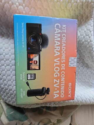 Sony Cámara Vlog ZV-1A Kit Creadores Contenido