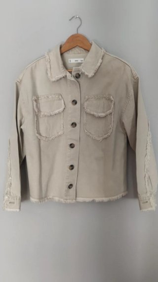 Chaqueta vaquera Mango oversize mujer XS
