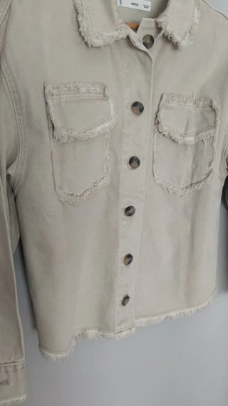 Chaqueta vaquera Mango oversize mujer XS