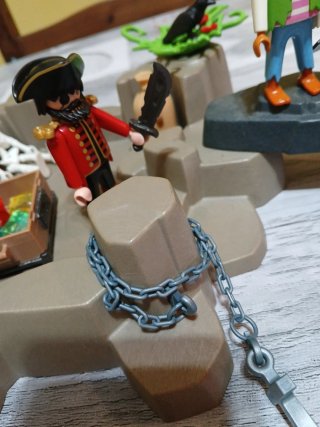 Isla Pirata Playmobil con Accesorios