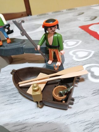 Isla Pirata Playmobil con Accesorios