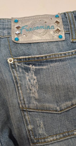 Jeans a tre quarti taglia 44