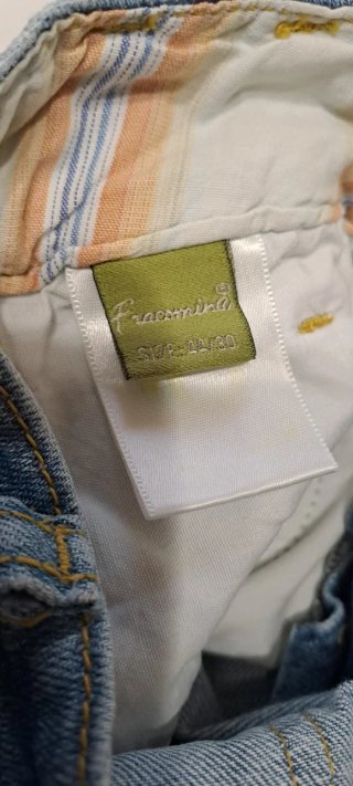 Jeans a tre quarti taglia 44