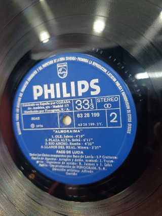 Vinilo Paco de Lucía - Almoraima
