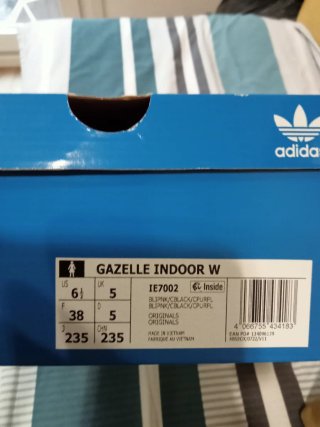 Adidas Gazelle rosas y negras