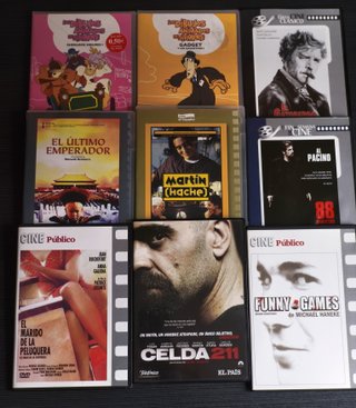 Lote 9 Películas DVD: Animación, Crimen, Drama