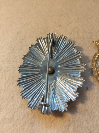 2 Placas Policía Puerto Barcelona 1960/70