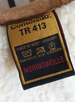 Manta de lana virgen merino