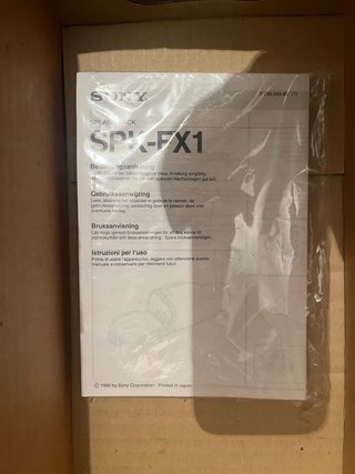 Carcasa Sony Handycamm Splash Pack SPK-FX1