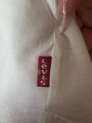 Camiseta Levi's Talla 14 Blanca