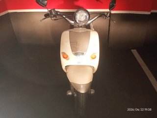 Aprilia Compay 50 Custom Beige/Blanco
