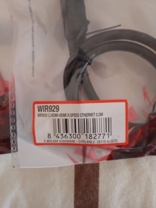 Cable HDMI NIMO H.SPEED ETHERNET 0.5M
