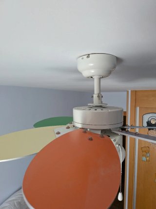 Lámpara Ventilador Techo Infantil Multicolor