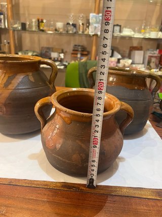 3 Ollas de Barro Antiguas
