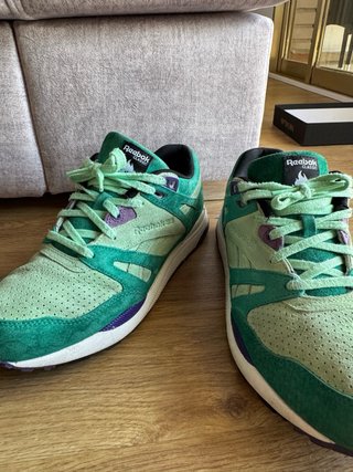 Reebok Cl Leather Hexalite Ventilator - Verdes