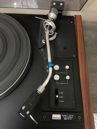 Tocadiscos Vintage Sansui SR- 717 Años 70