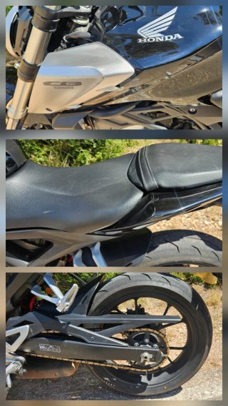 Honda CB125R Negra Octubre 2020 Naked.