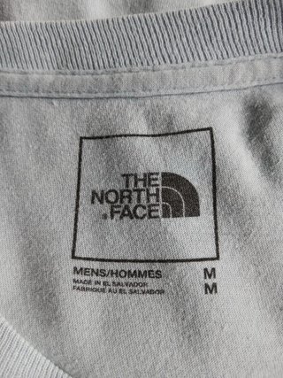 the north face tshirt size M azul