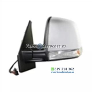 Espejo Retrovisor Completo Izquierdo Electrico (P