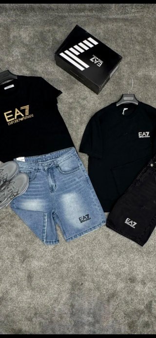 Conjunto Emporio Armani: Camisetas y Pantalones Co