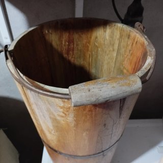 Maceta rústica madera / paragüero
