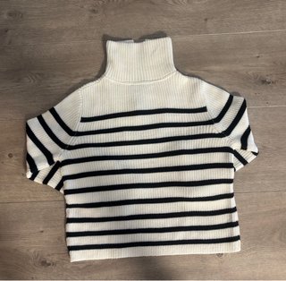 Jersey rayas cuello alto ESPRIT Talla XS