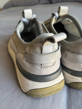 Sneakers Santoni Grigio Made in Italy