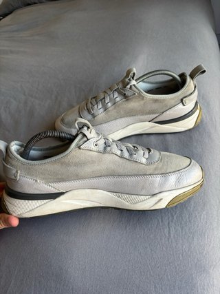 Sneakers Santoni Grigio Made in Italy
