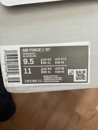 Nike Air Force 1 Bianche