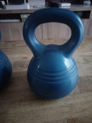 2 Pesas Rusas 5kg Azul