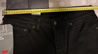 Levi's 511 Slim Jeans Negros Talla M