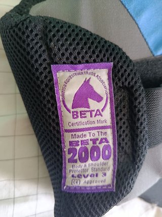 Chaleco Protector Equitación Equi-Theme Beta 2000