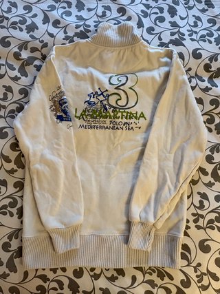 Sudadera La Martina Blanca