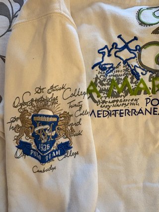 Sudadera La Martina Blanca