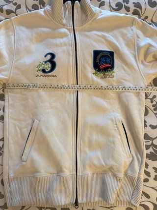 Sudadera La Martina Blanca