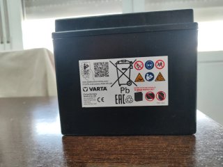 Batería Moto Varta Powersports AGM 12V 10Ah 150A
