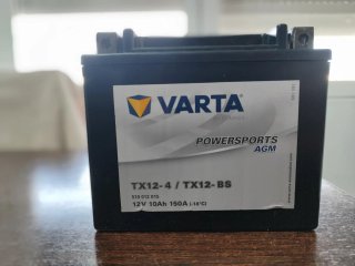 Batería Moto Varta Powersports AGM 12V 10Ah 150A