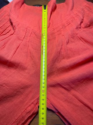 Pantaloni etnici arancioni comodi taglia unica