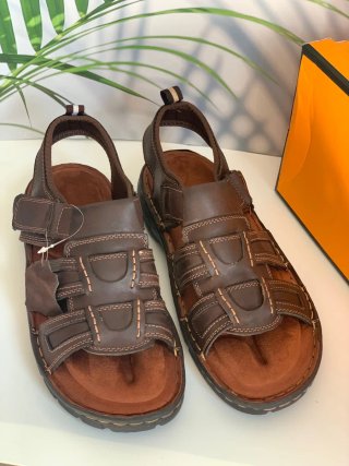 Sandalias hombre de piel 40