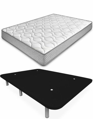 Cama Completa Colchón Carla Reversible
