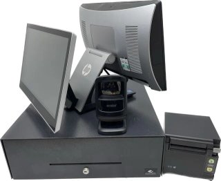 Sistema TPV en Juego completo para Tienda 1.TPV HP