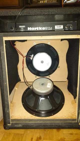 Amplificador Bajo Hartke B120