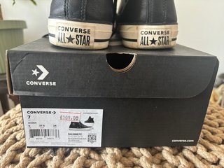 Converse All Star Pelle Nere