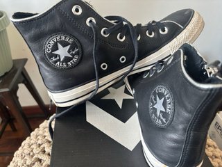 Converse All Star Pelle Nere