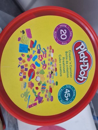 Lote Bloques Madera y Plastilina Play-Doh