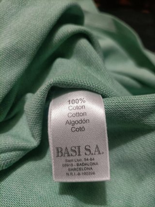 Polo Lacoste Verde Talla M