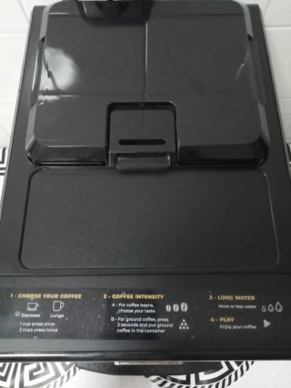 Cafetera Ufesa Supreme Barista Negra