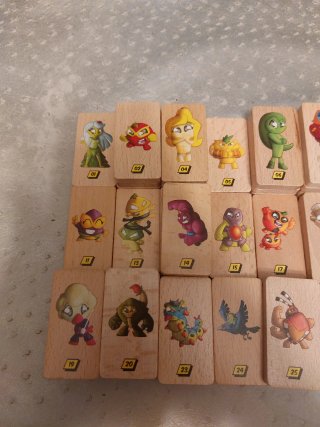 Set di 40 Domino in Legno