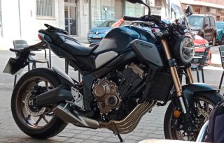 Honda CB650R Azul/Plata